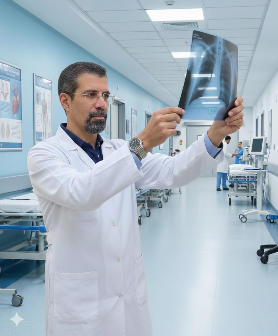 الأستاذ الدكتور أحمد سلام - أستاذ جراحة العظام والمفاصل جامعة عين شمس - خبير جراحات الحوض المعقدة